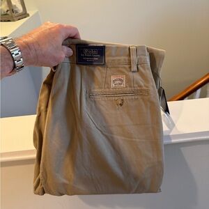 Polo Ralph Lauren Men's Whitman Relaxed fit Tan Chinos 33x30